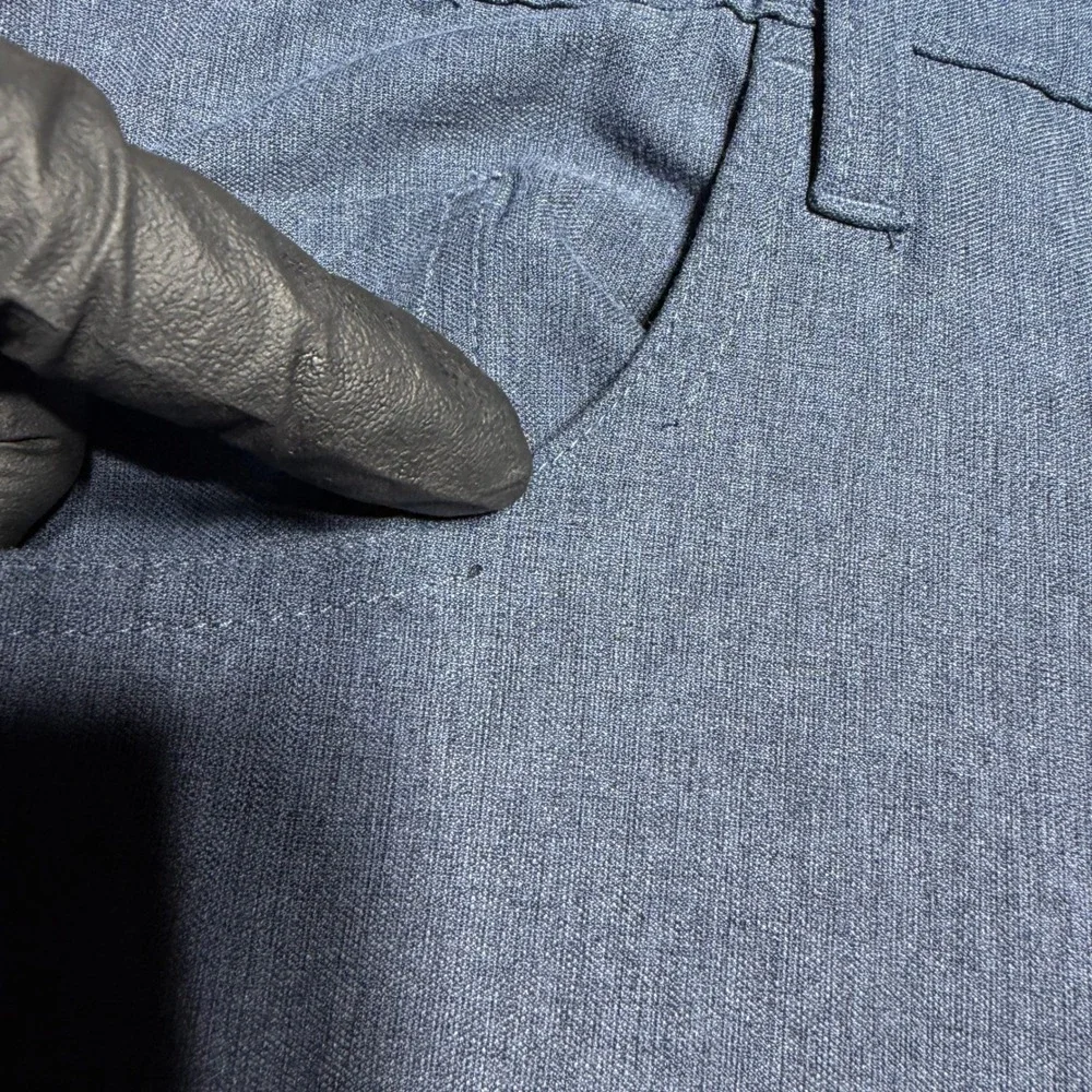 TravisMathew Pants Men 42x32 Blue Straight Open to Close Golf Performance 1MT435